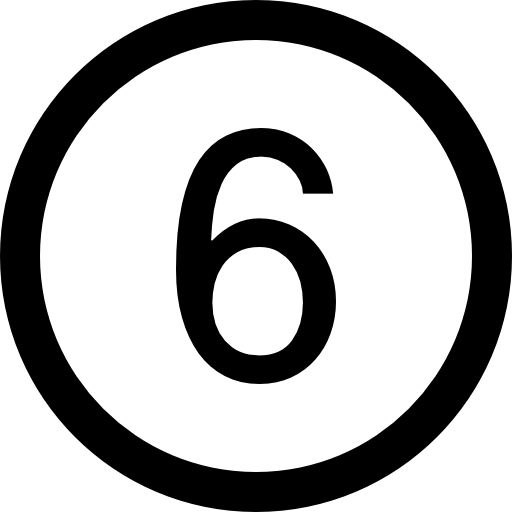 number-six-in-a-circle