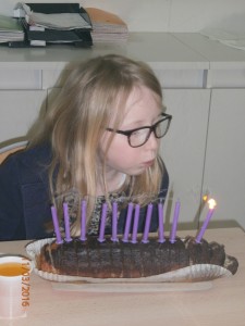Le 6 mars, Séréna a eu 11 ans.