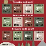 Le Calendrier de l’Avent du CVC