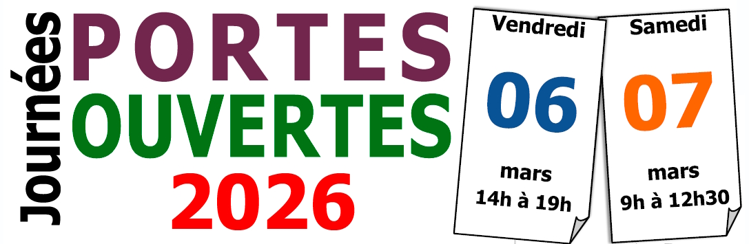 Journées Portes Ouvertes 2026