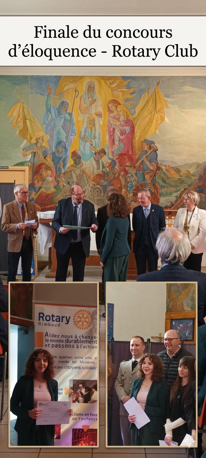 Finale du concours d&rsquo;éloquence du Rotary Club