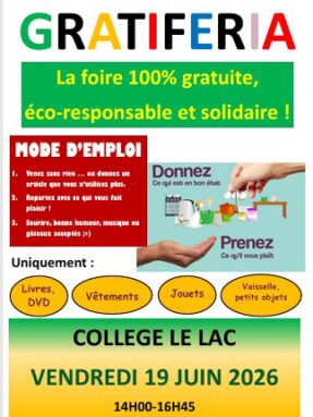Gratiféria (Collège Le Lac)