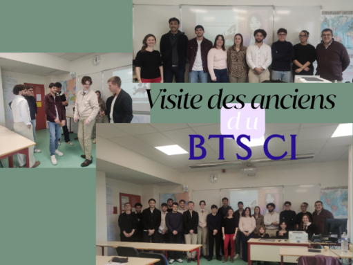 Les anciens étudiants du BTS CI au Lycée Pierre Bayle